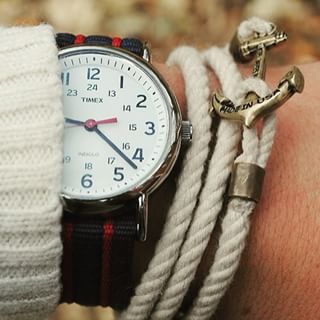  Wear your watch & your bracelet on one arm, here watch by @timex & bracelet by @kjp. This looks quite structured and minimalistic.  Photo Credit: pinterest.com/snobtop/details #snobtop #style #menswear #mensfashion #streetstyle #watch #bracelet #timex #stkieljamespatrick #design #blog 