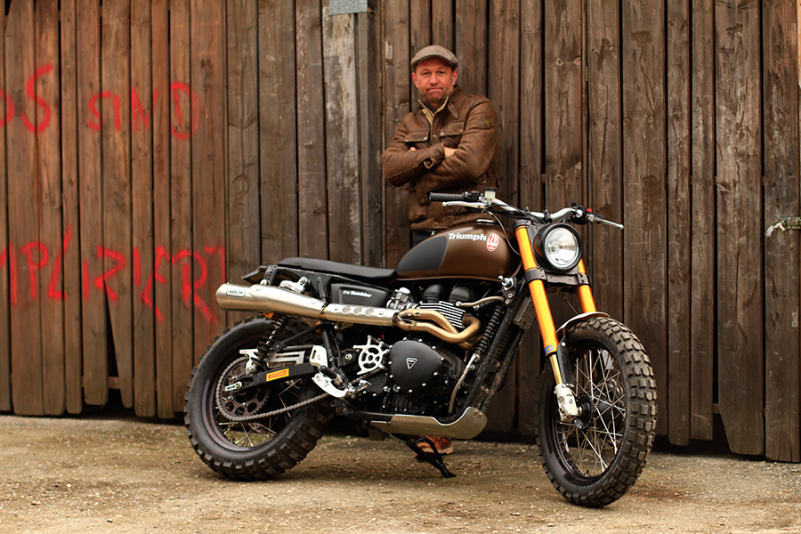 Triumph Tridays Rumble Custom Bike