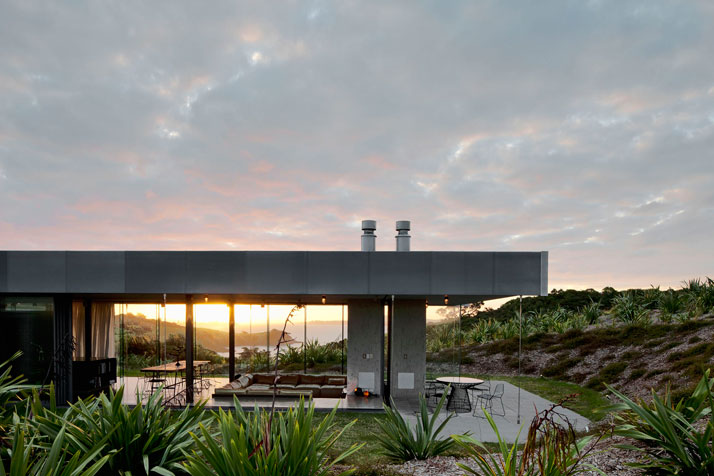Island Retreat von Fearon Hay Architects auf Waiheke Island