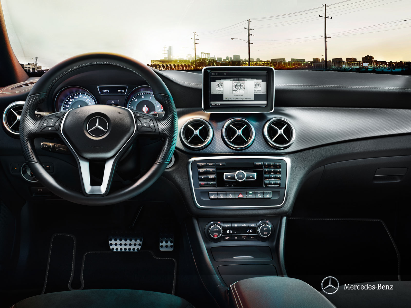 mercedes benz cla class 117 wallpaper 05 1600x1200 11 2012 Der neue Mercedes Benz CLA